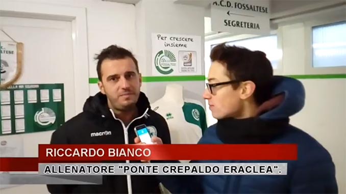 Riccardo Bianco intervistato per Obiettivo Sport