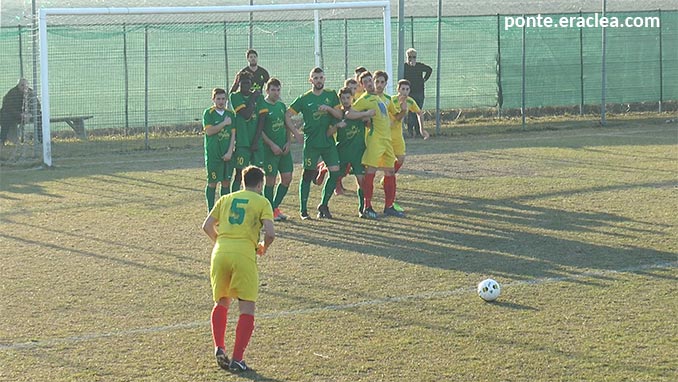 Ponte Crepaldo Eraclea - Cavallino. Calcio Prima Categoria